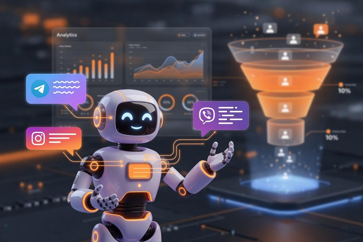 ALIKS AI CRM: AI-продавець, що відповідає клієнту за 3 секунди у Telegram, Instagram і Viber